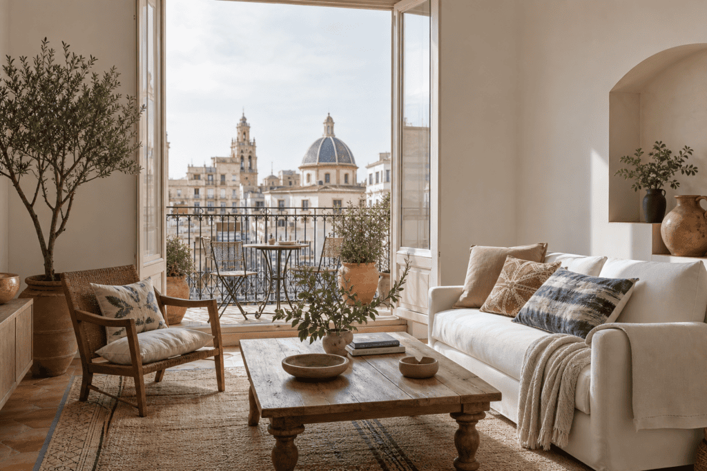 Hoe geef je een appartement in Valencia een mediterrane uitstraling?