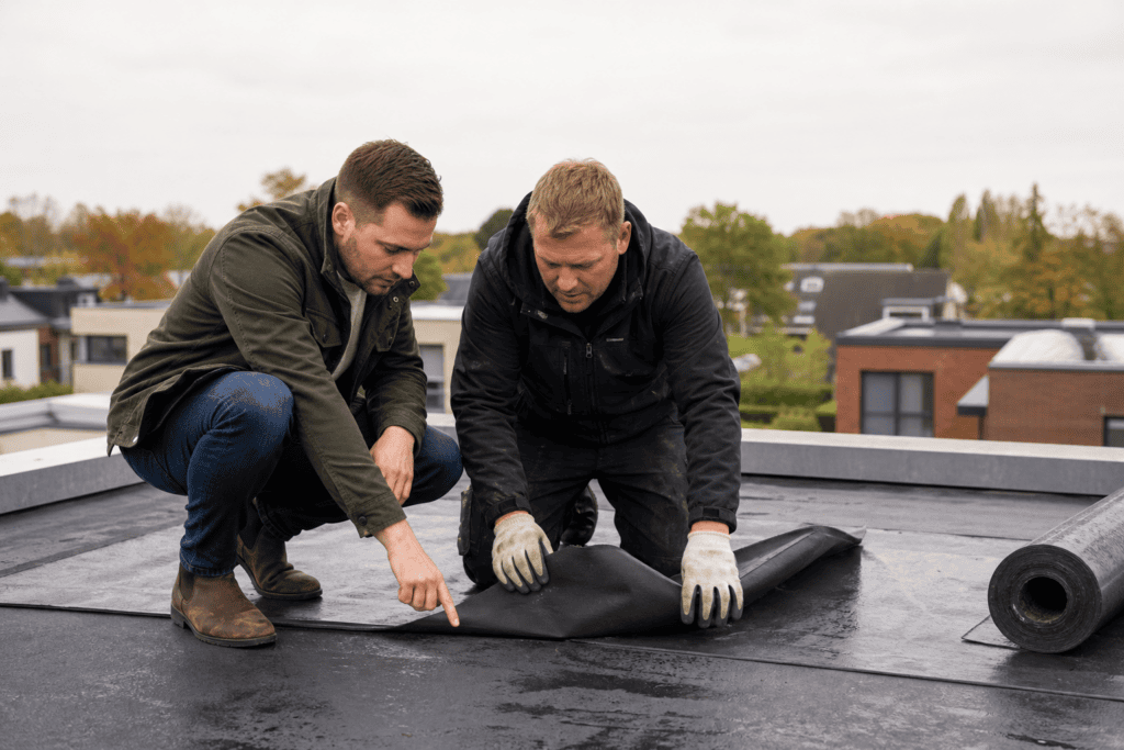 Hoe kies je een dakdekker voor een plat dak?