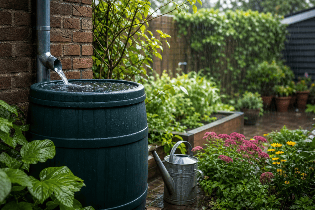 Hoe vang je regenwater op voor gebruik in de tuin?