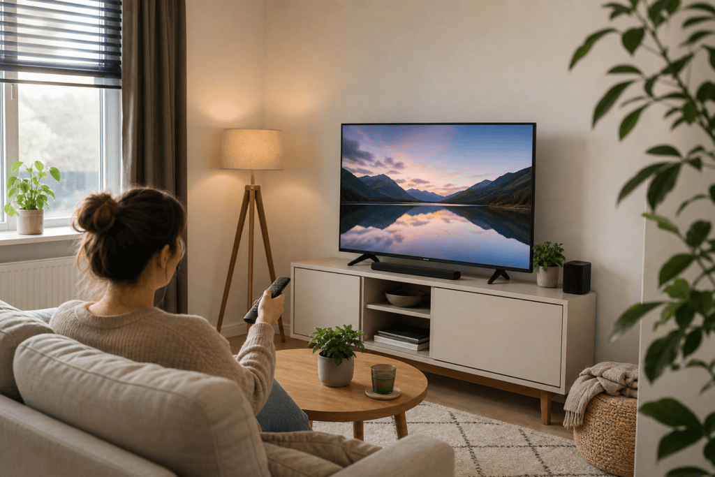Waar let je op bij het kopen van een televisie voor een kleine woonkamer?
