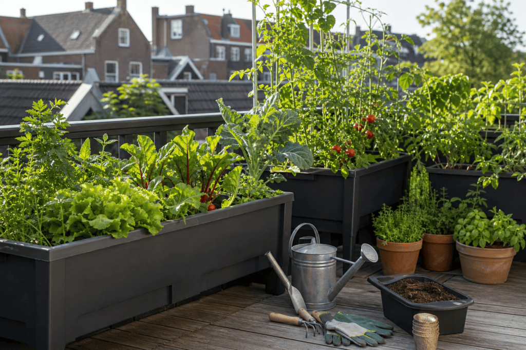 Wat heb je nodig om een moestuin in bakken te beginnen?