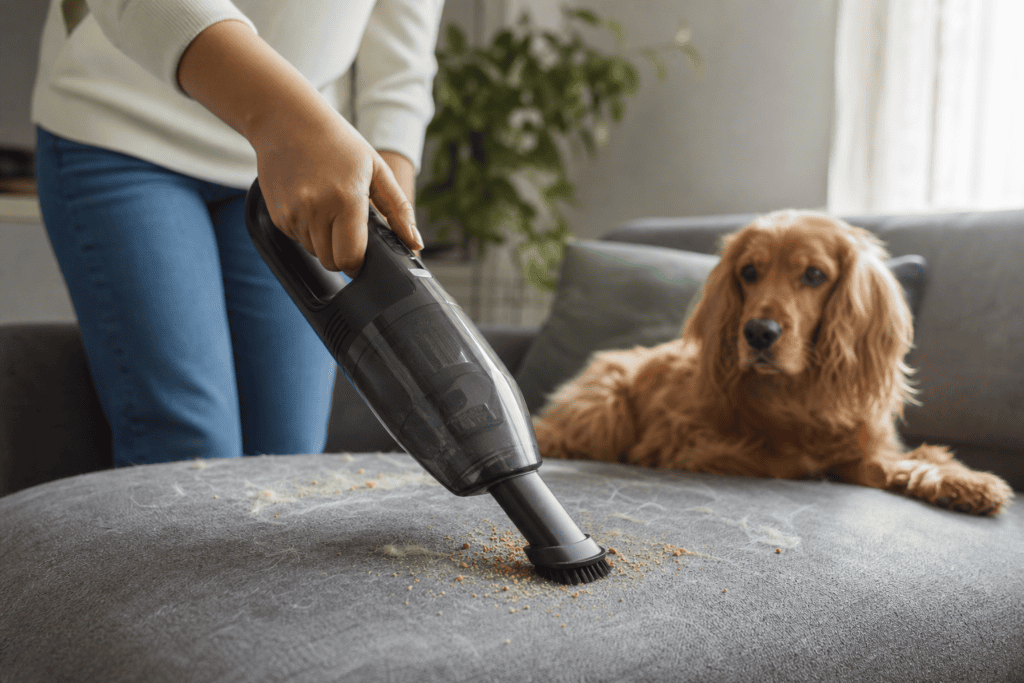 Welke kruimeldief is handig voor kruimels en dierenharen?