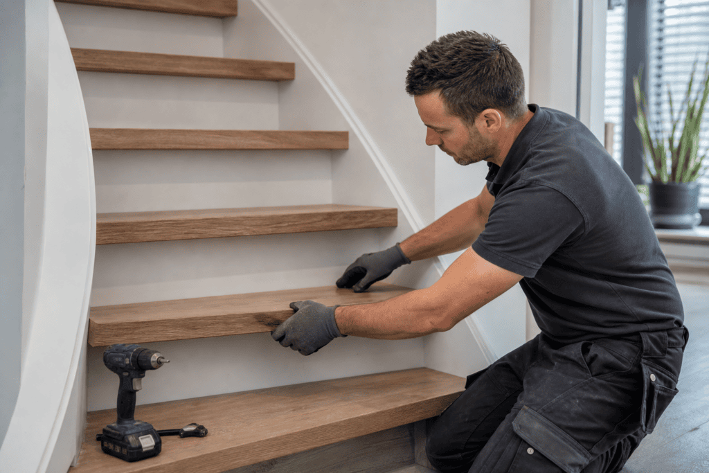 Welke specialist kan een trap renoveren?